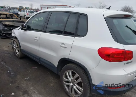 2012 Volkswagen Tiguan S from USA, damaged, VIN WVGAV7AX6CW546437